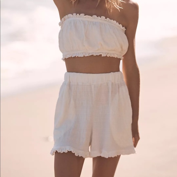 Free People Twyla Set - matching short set - Picture 1 of 3